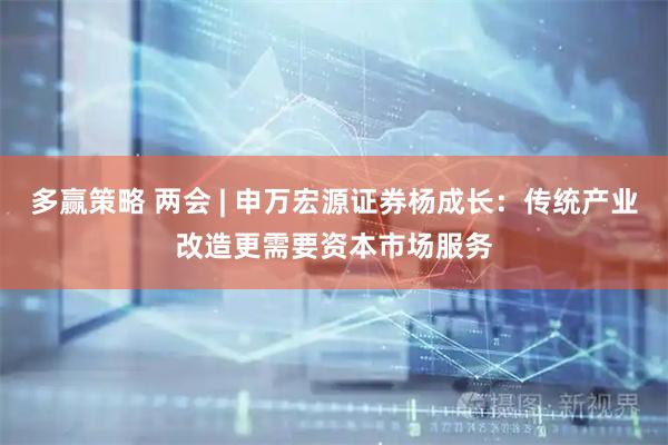 多赢策略 两会 | 申万宏源证券杨成长：传统产业改造更需要资本市场服务