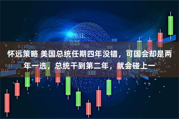 怀远策略 美国总统任期四年没错，可国会却是两年一选，总统干到第二年，就会碰上一