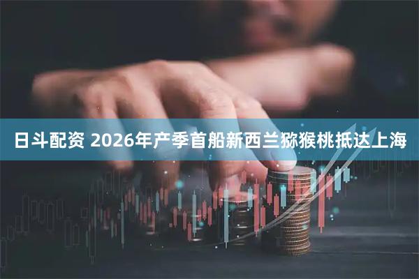 日斗配资 2026年产季首船新西兰猕猴桃抵达上海