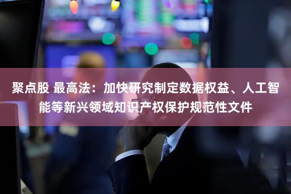 聚点股 最高法：加快研究制定数据权益、人工智能等新兴领域知识产权保护规范性文件